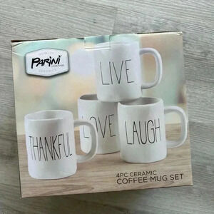 4PC CERAMIC
COFFEE MUG SET
